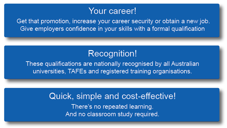 Recognition of Prior Learning benefits updated